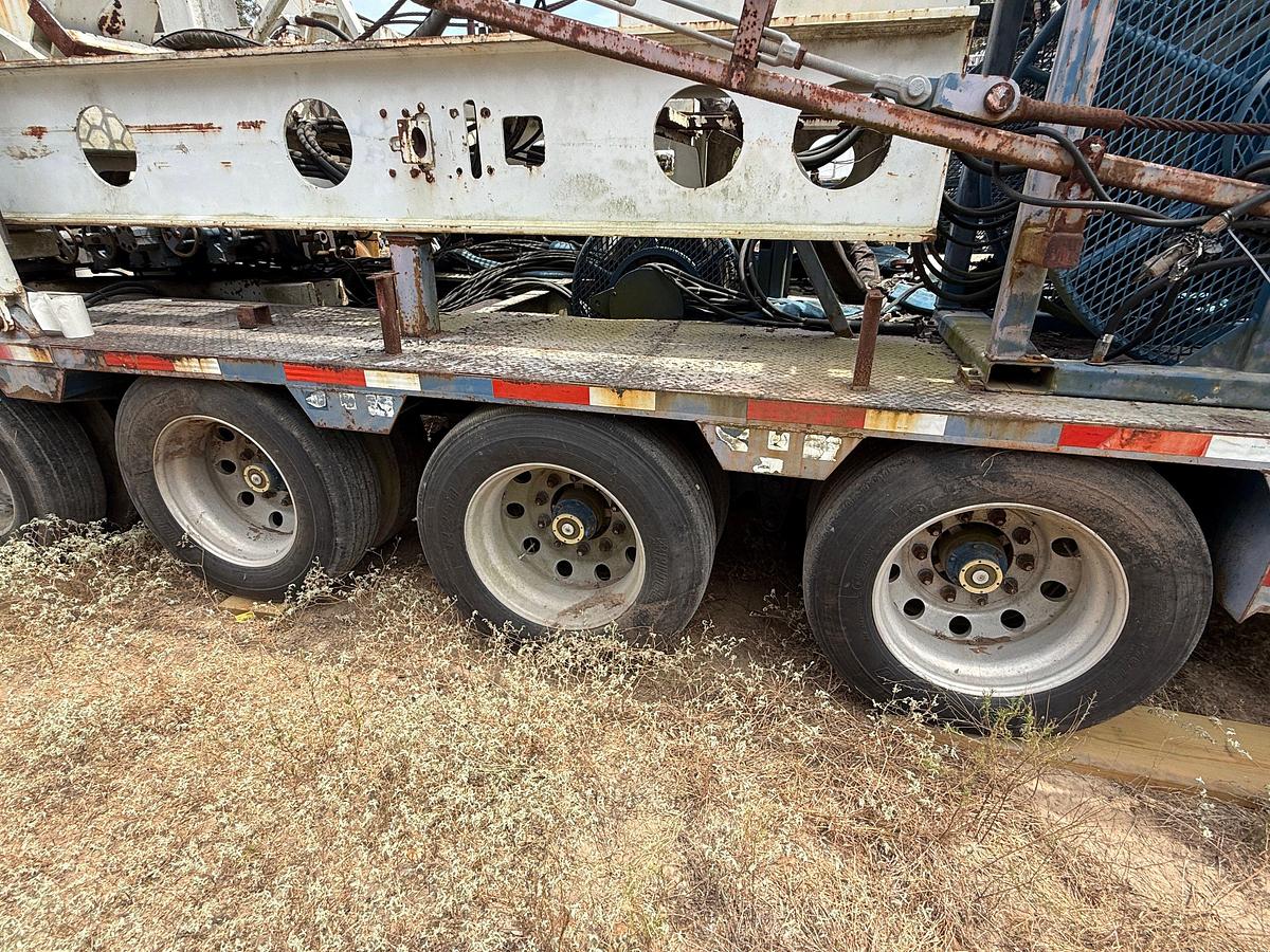 Used 2003 HYDRA RIG MOD:CE027556 4-AXLE COILED TUBING TRAILER