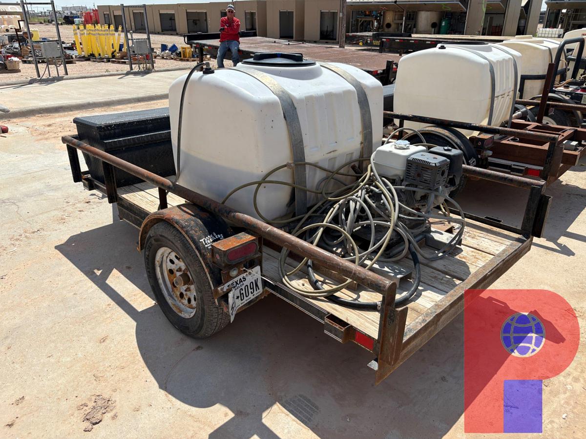 Used 2019 STAGECOACH TRAILERS 10’ X 5’ S/A BUMPER PULL PRESSURE WASHER TRAILER