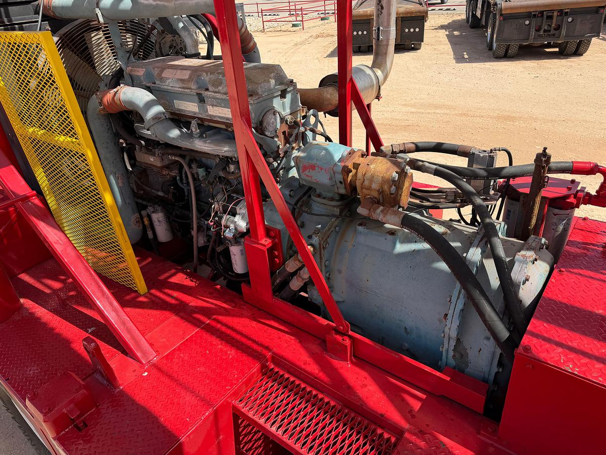 Used FRESHLY REFURBED 2007 CROWN CE600 DD 5 AXLE WELL SERVICE RIG 104'x265K MAST (2026 CAT IV)