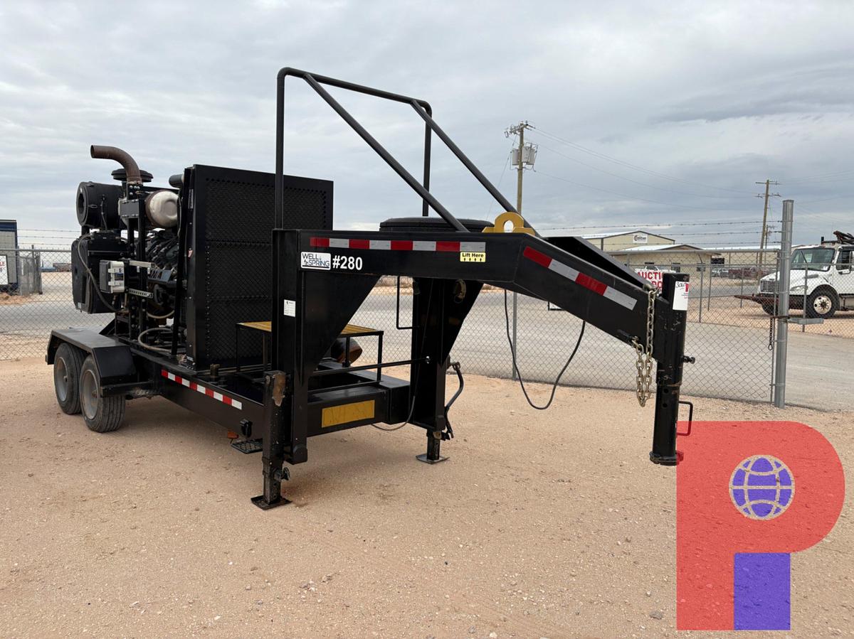 Used 2022 COASTAL  T/A GOOSENECK WATER TRANSFER PUMP TRAILER