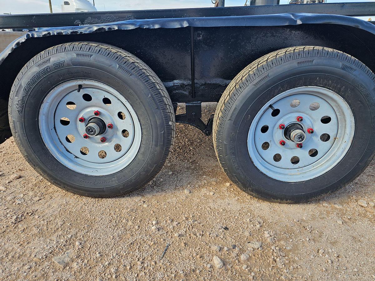 Used 2014 LAMAR TRAILERS 10’ X 5’ T/A BUMPER PULL UTILITY TRAILER
