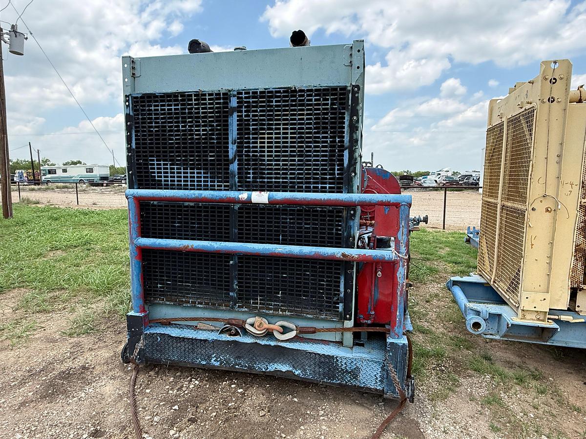 Used GARDNER DENVER PZ7 TRIPLEX MUD PUMP P/B MTU 12V2000TTA, SKIDDED