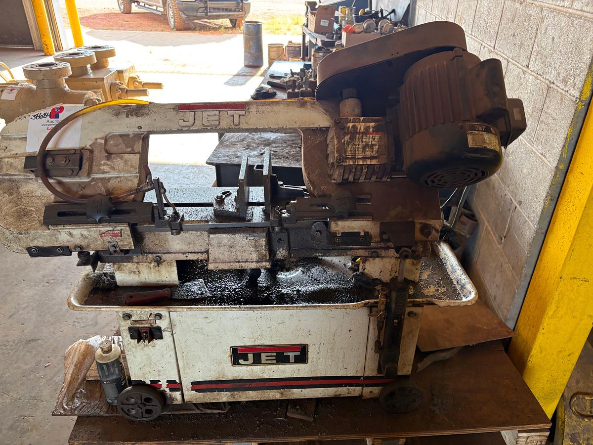 Used JET HVBS-7MW HORIZONTAL/VERTICAL BANDSAW