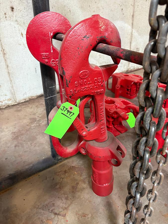 Used Ratigan 20 ton rod hook