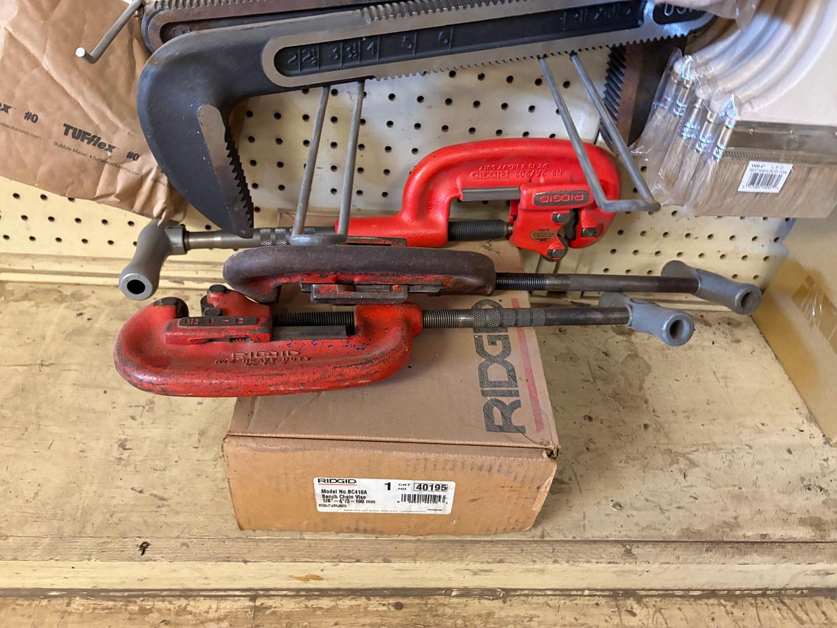 Used Hardware contents of pegboard