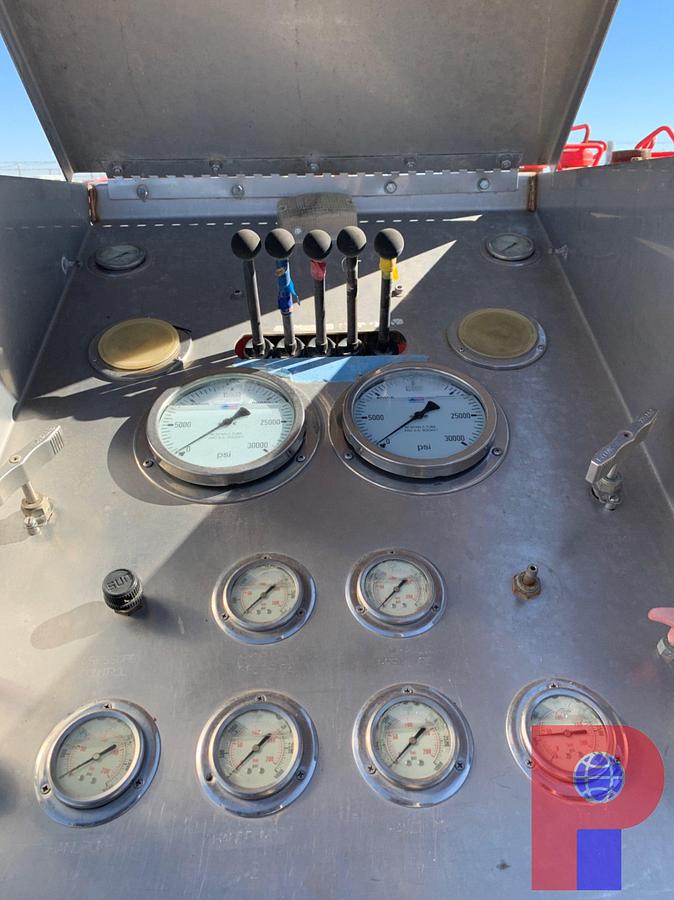 Used CHECO SKIDDED GREASE INJECTION UNIT 12’ X 7’