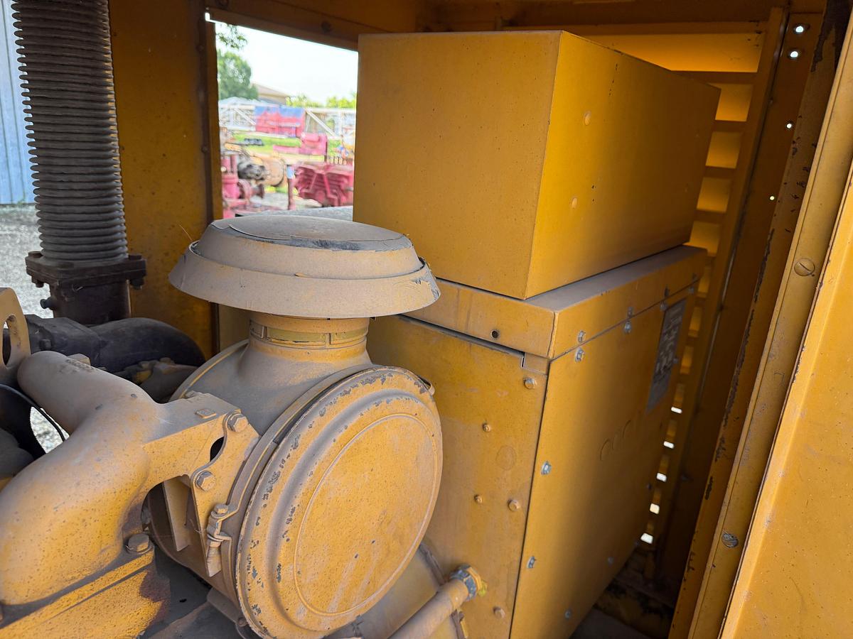 Used CATERPILLAR 105-KW 3-PHASE GENERATOR SET P/B CAT 3304T DIESEL ENGINE