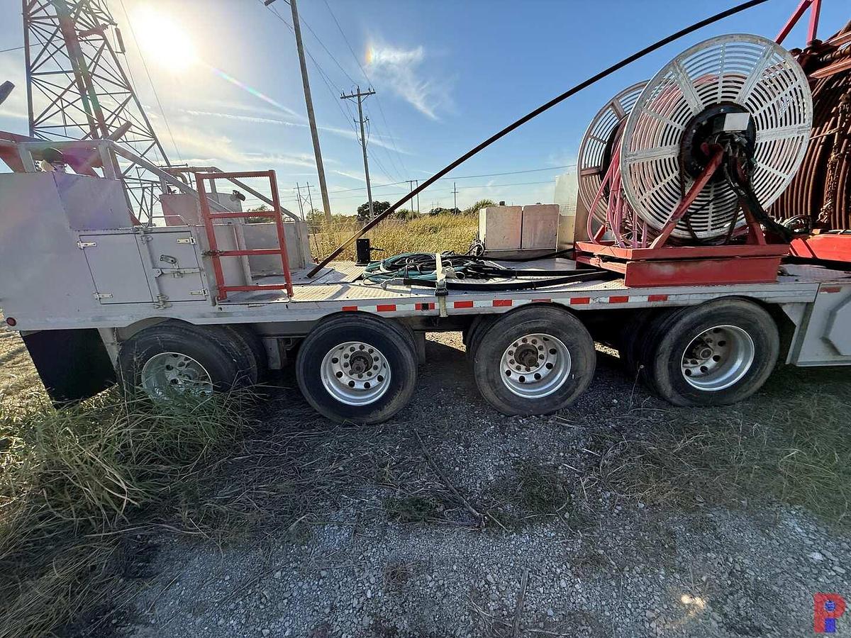 Used 2012 SERVA GROUP 54’ X 102” 4-AXLE 2” COIL TUBING TRAILER