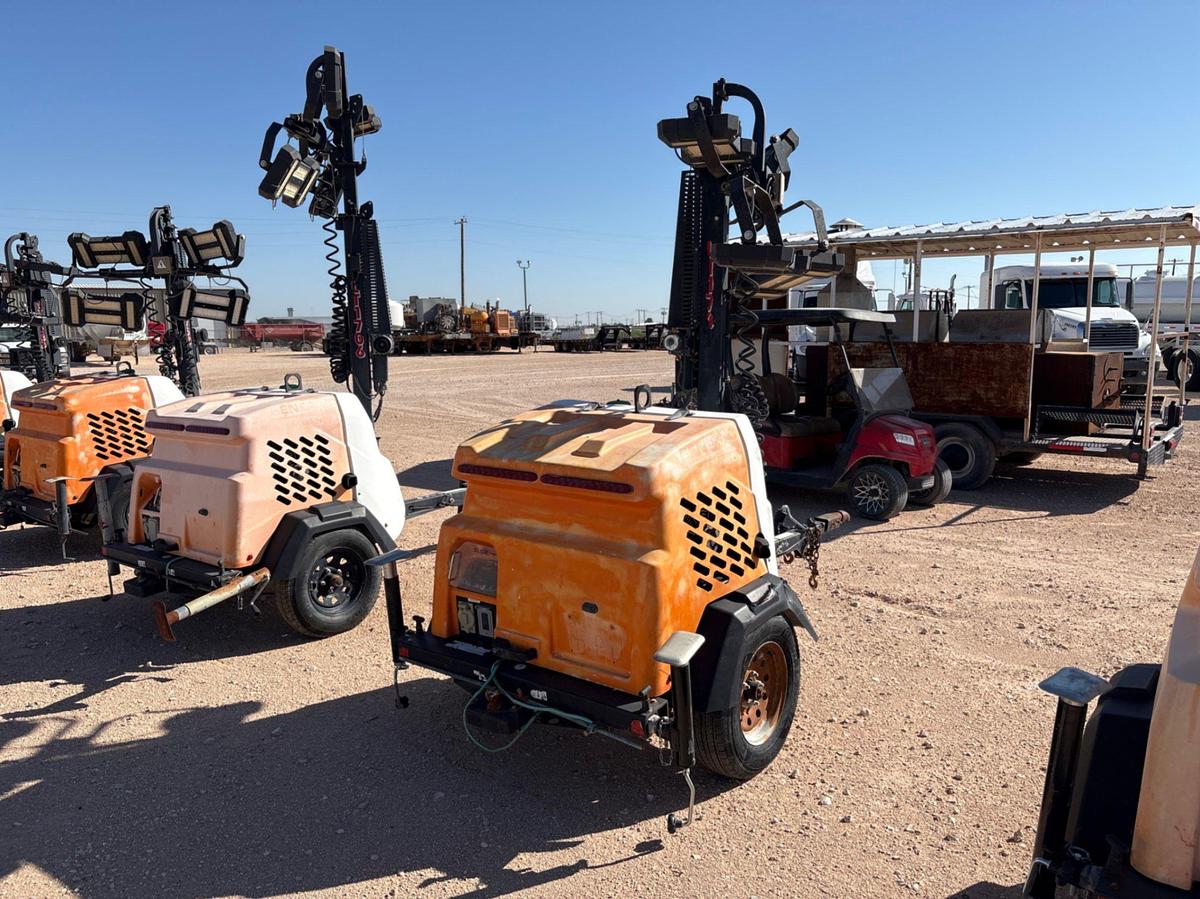 Used 2017 GENERAC MOBILE PRODUCTS MLT6SMDS 6KW S/A BUMPER PULL LIGHT TOWER