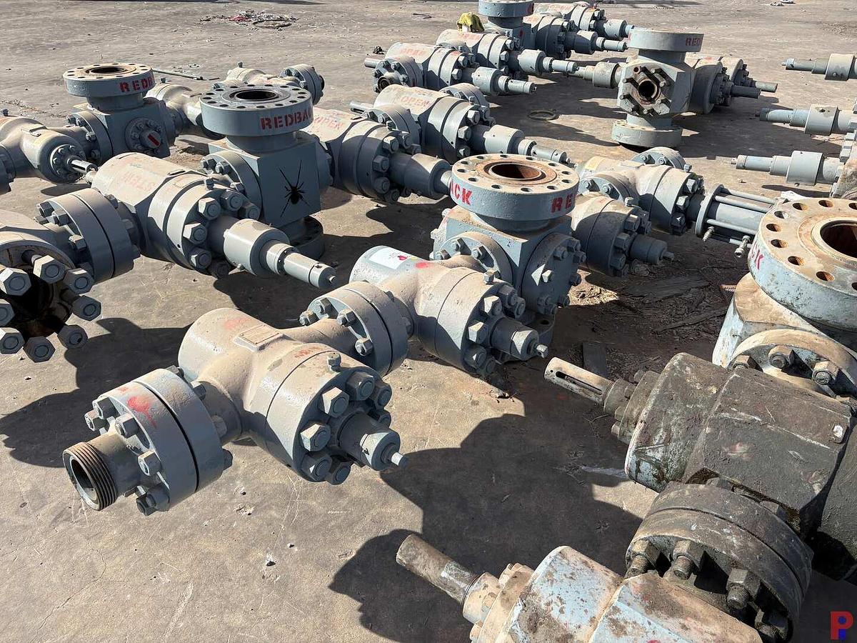 Used 7-1/16” FLUID CROSS W/ (4) 4-1/16” 10K GATE VALVES