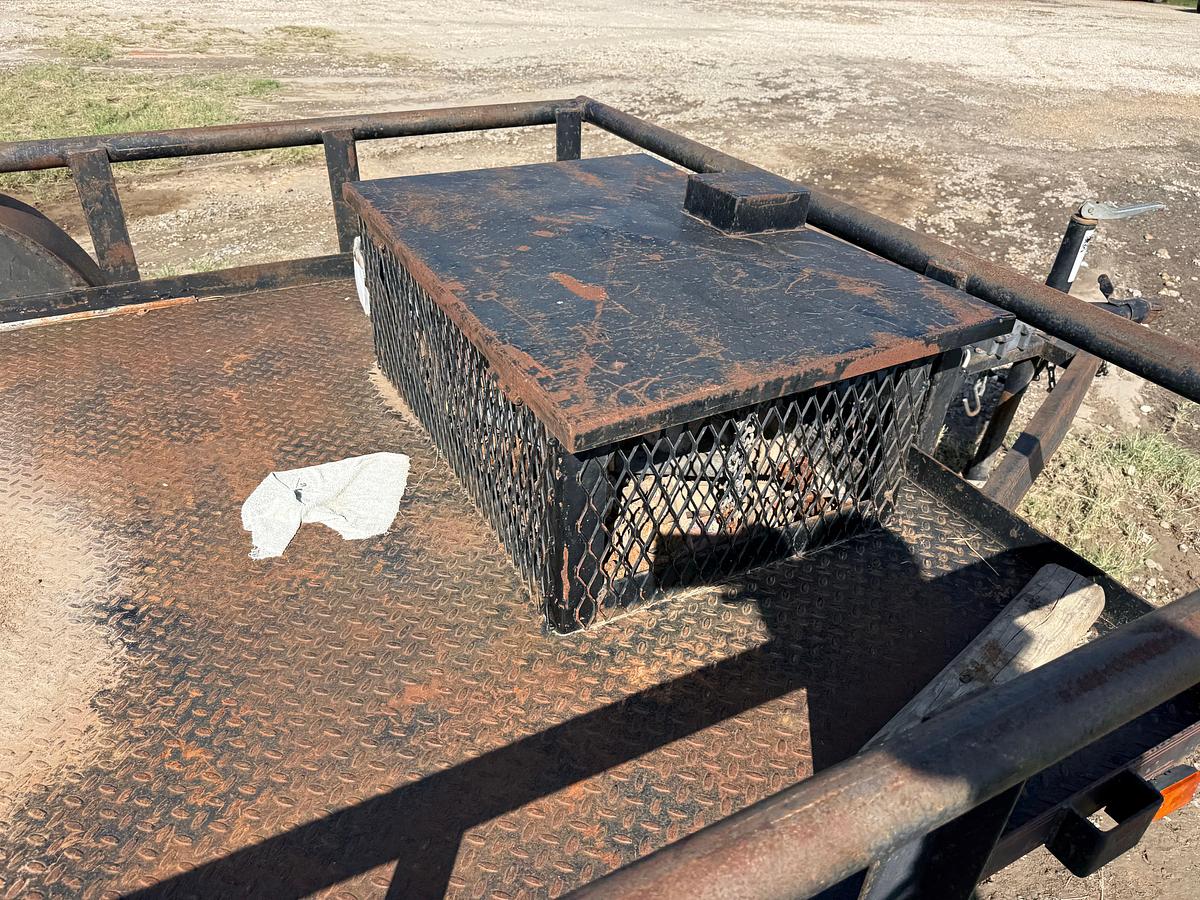 Used 2014 BESTBILT TRAILERS 12’ X 77” T/A BOP UTILITY TRAILER