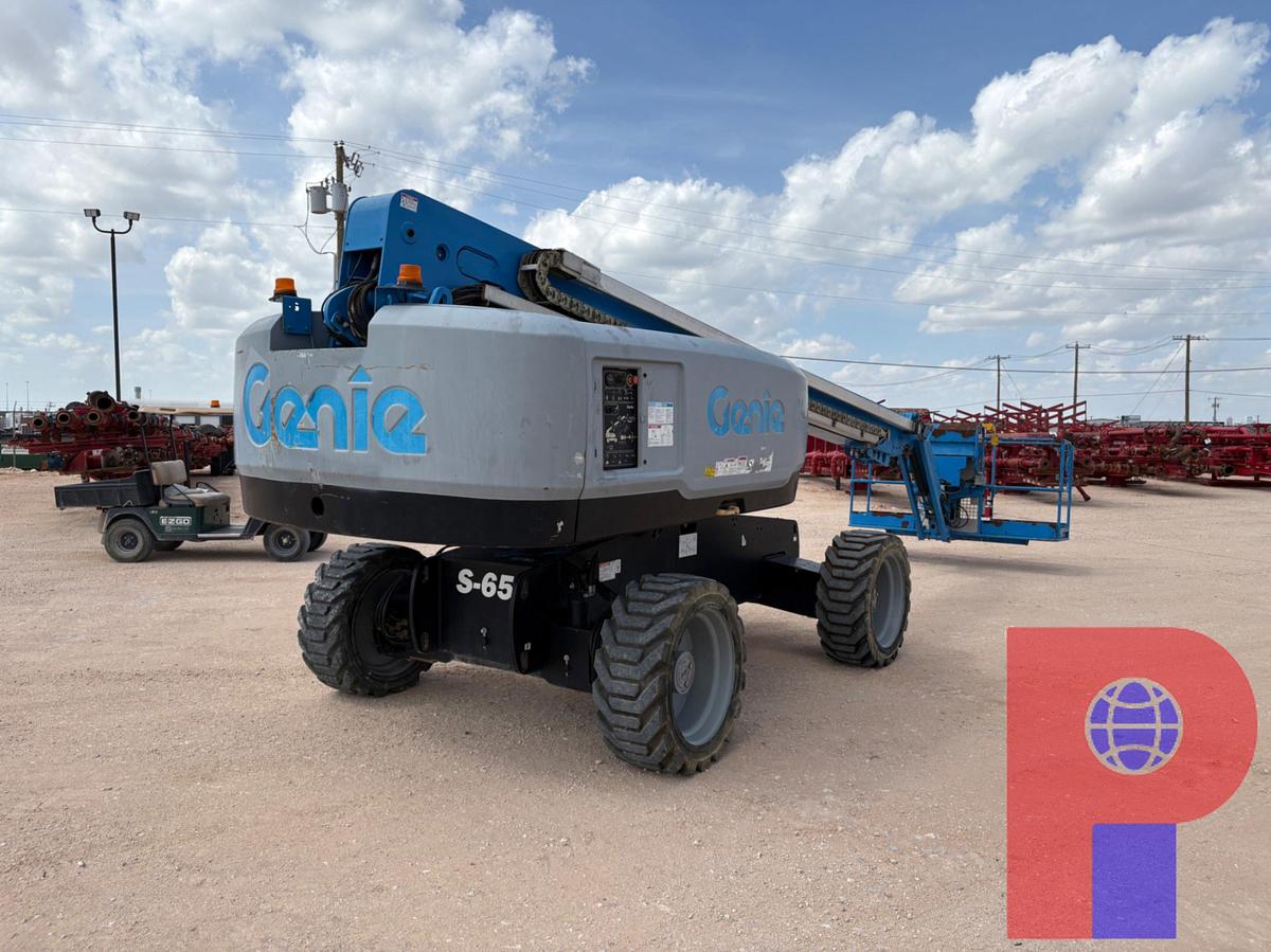 Used 2016 GENIE S-65 4X4 BOOM LIFT