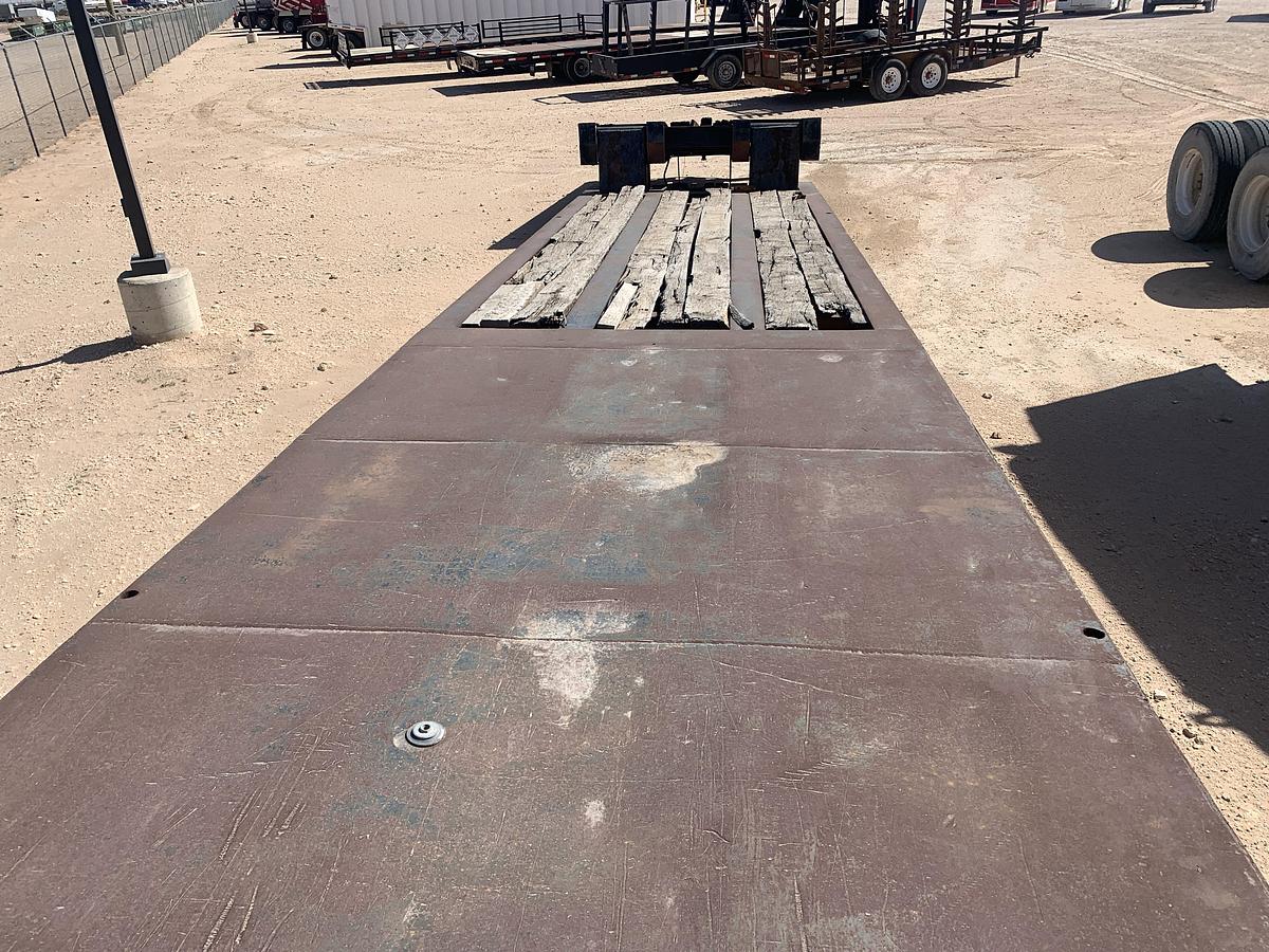 Used 1981 AMC LB-50-3-FG 46’ X 8’ 3-AXLE SCISSORNECK TRAILER