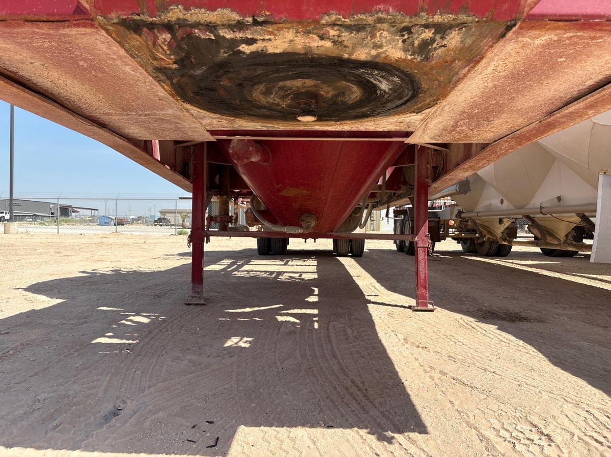 Used Dual pod t/a dry bulk tank trailer
