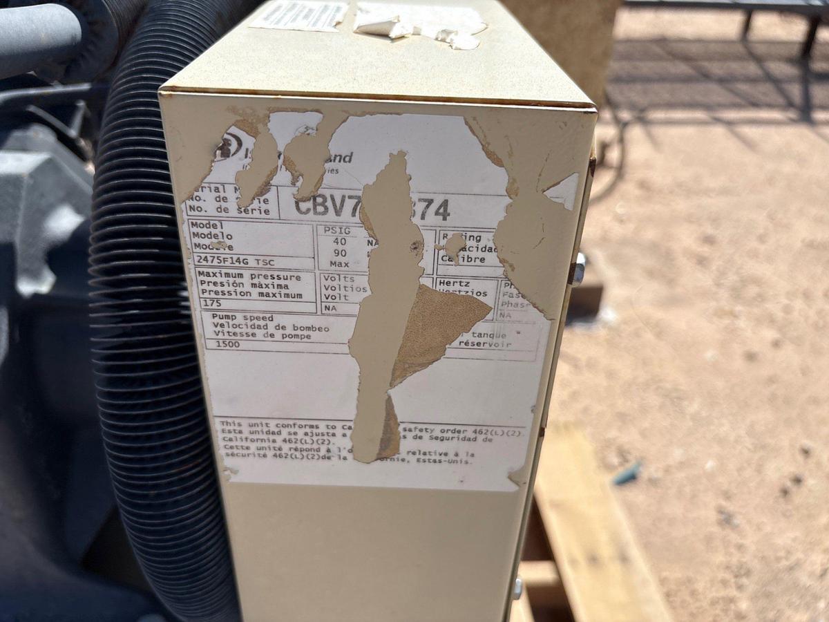 Used Ingersoll Rand 2475 air compressor