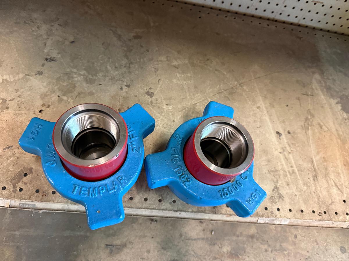 Used SECTION OF (60+) MIX HEAVY & STD 2” THRU 3” SWAGES, FIG 200, 400, & SOME 1502 PIPE UNIONS, SLEEVE COUPLINGS