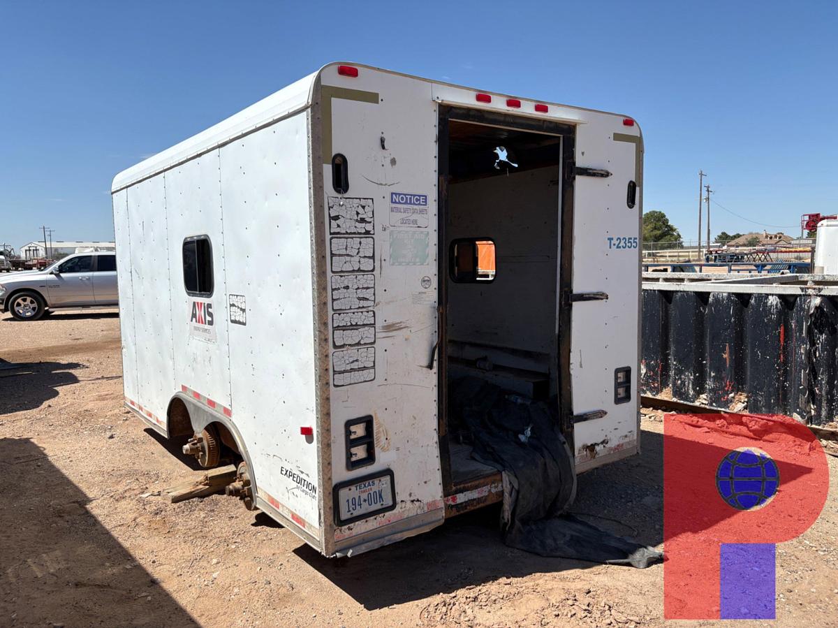 Used 2011 CARGO CRAFT 14’ X 8’ T/A BUMPER PULL DOGHOUSE TRAILER