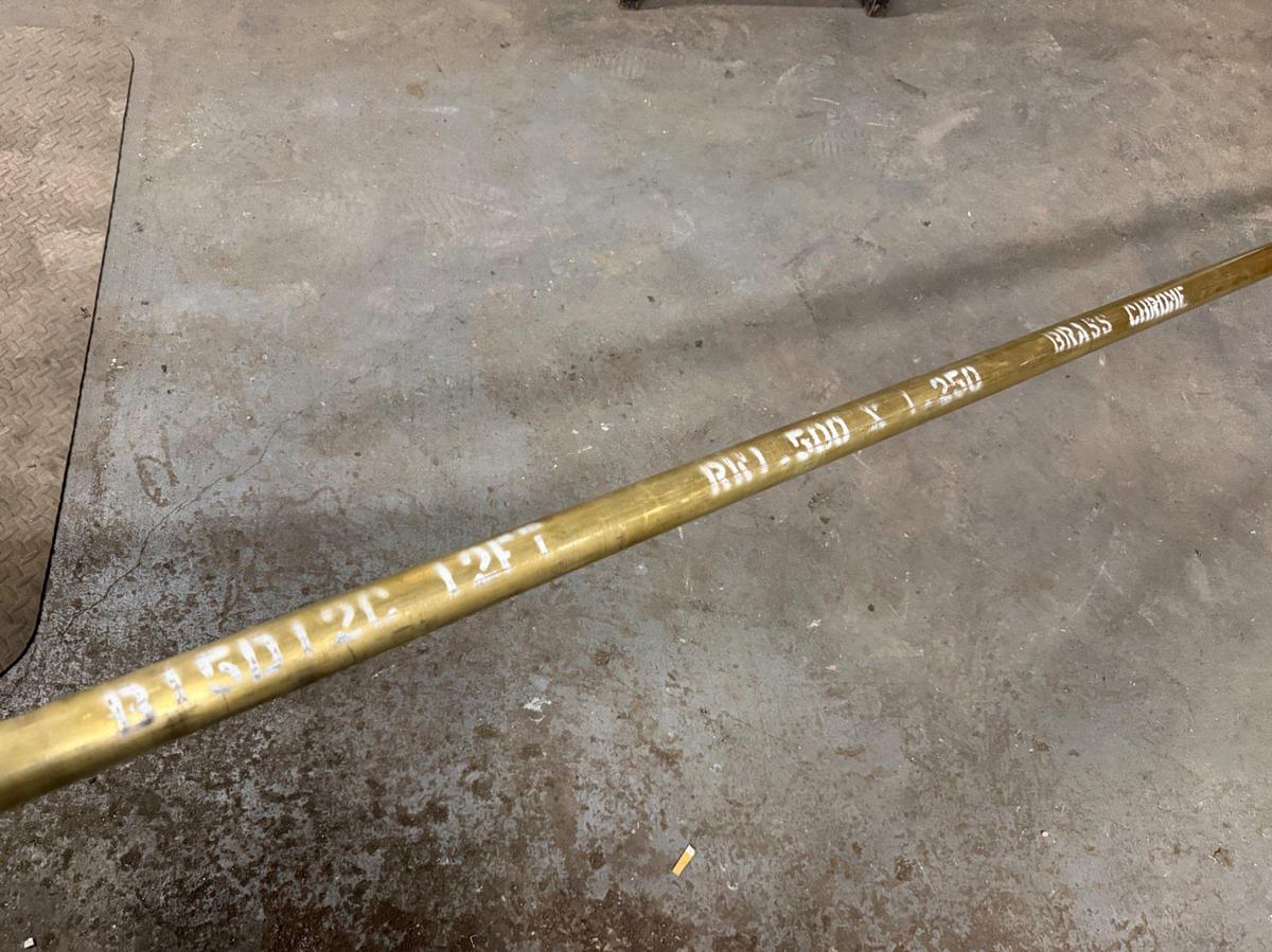 Used 1-1/4 Brass Chrome B15D12C DH pump Barrel