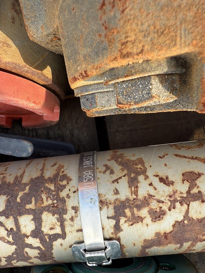 Used (3) PALLETS W/ 2” 10K WP CEMENT MANIFOLDS, HYDRAULIC PUMPS, REAR DIFF., 3/4” HYDRAULIC HOSES