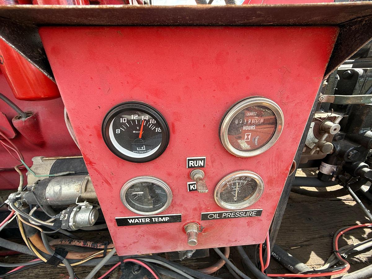 Used (1) EVCO 2.5 & (1) IRI 150-TON POWER SWIVELS MTD. ON 2004 SPME 14’ T/A GOOSENECK TRAILER