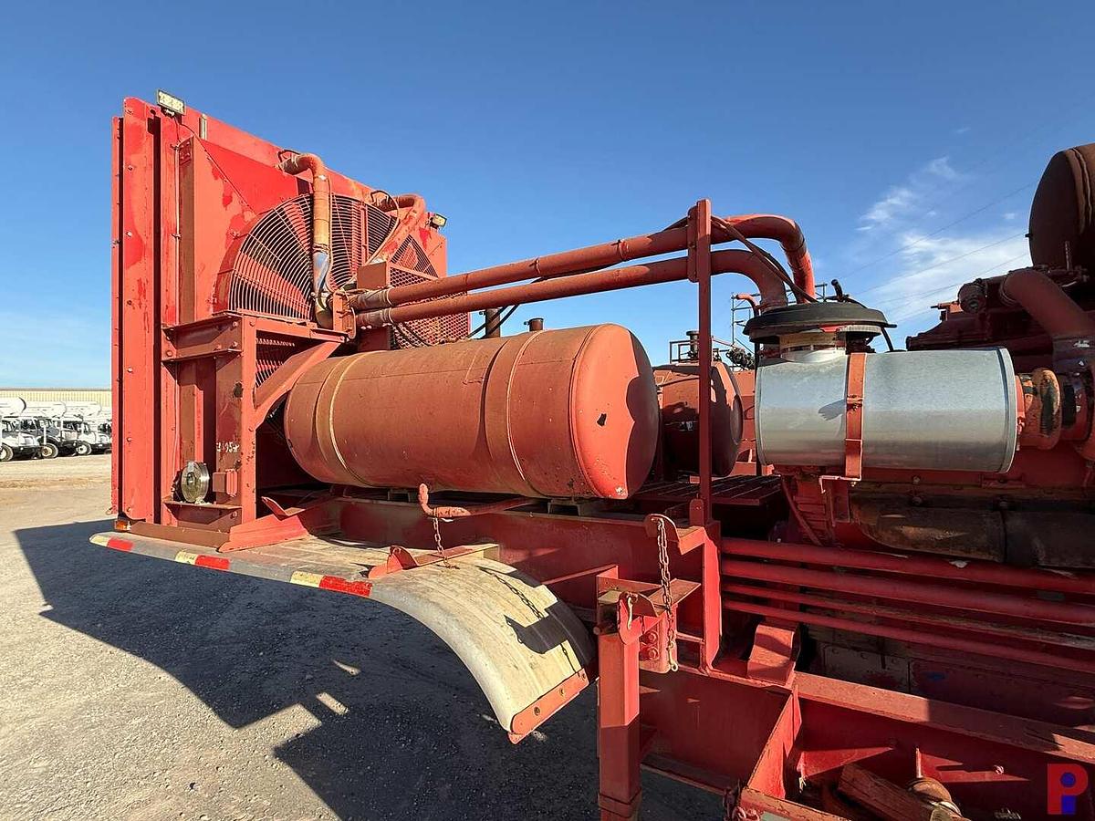 Used SPM 2,000 HP TRIPLEX ACID PUMP P/B DETROIT 16V149TTIA ON T/A TRAILER