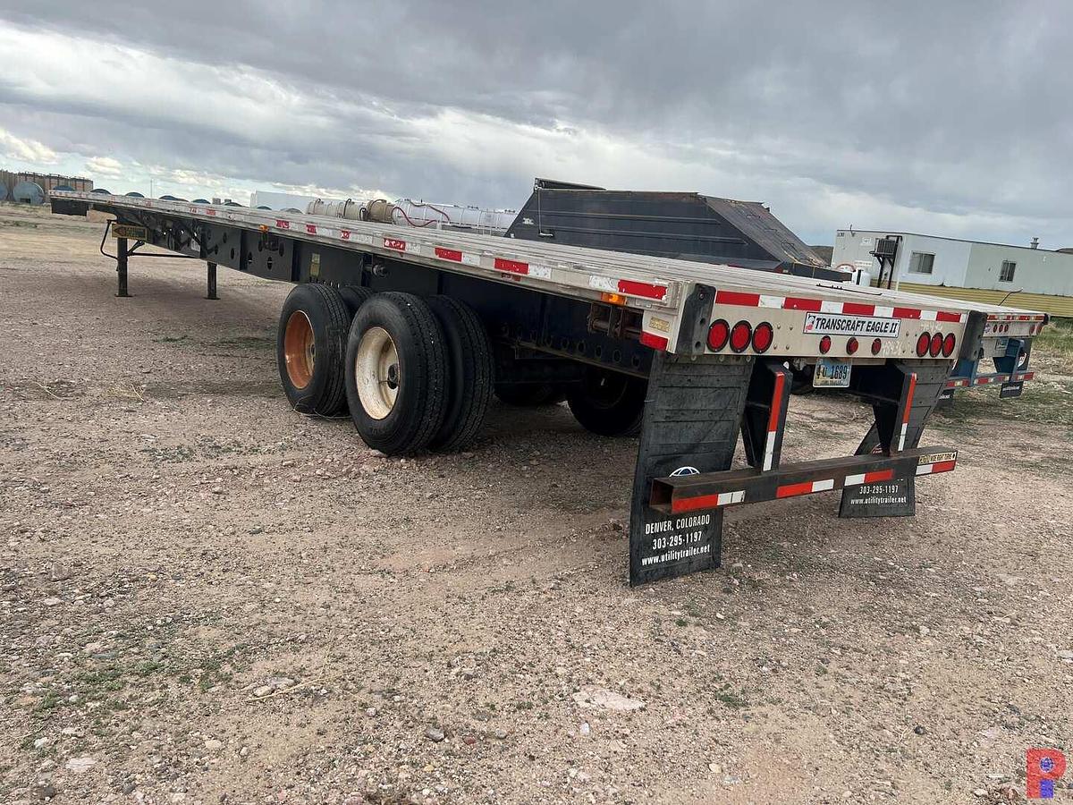 Used 2011 TRANSCRAFT 53’ X 102” T/A FLATBED TRAILER