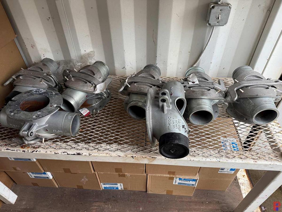 Used (7 X $) (NEW) BTI BT-610-D SANHOG HOPPER TEES