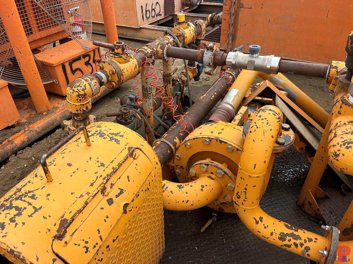 Used NATIONAL JWS-340 TRIPLEX MUD PUMP W/O POWER