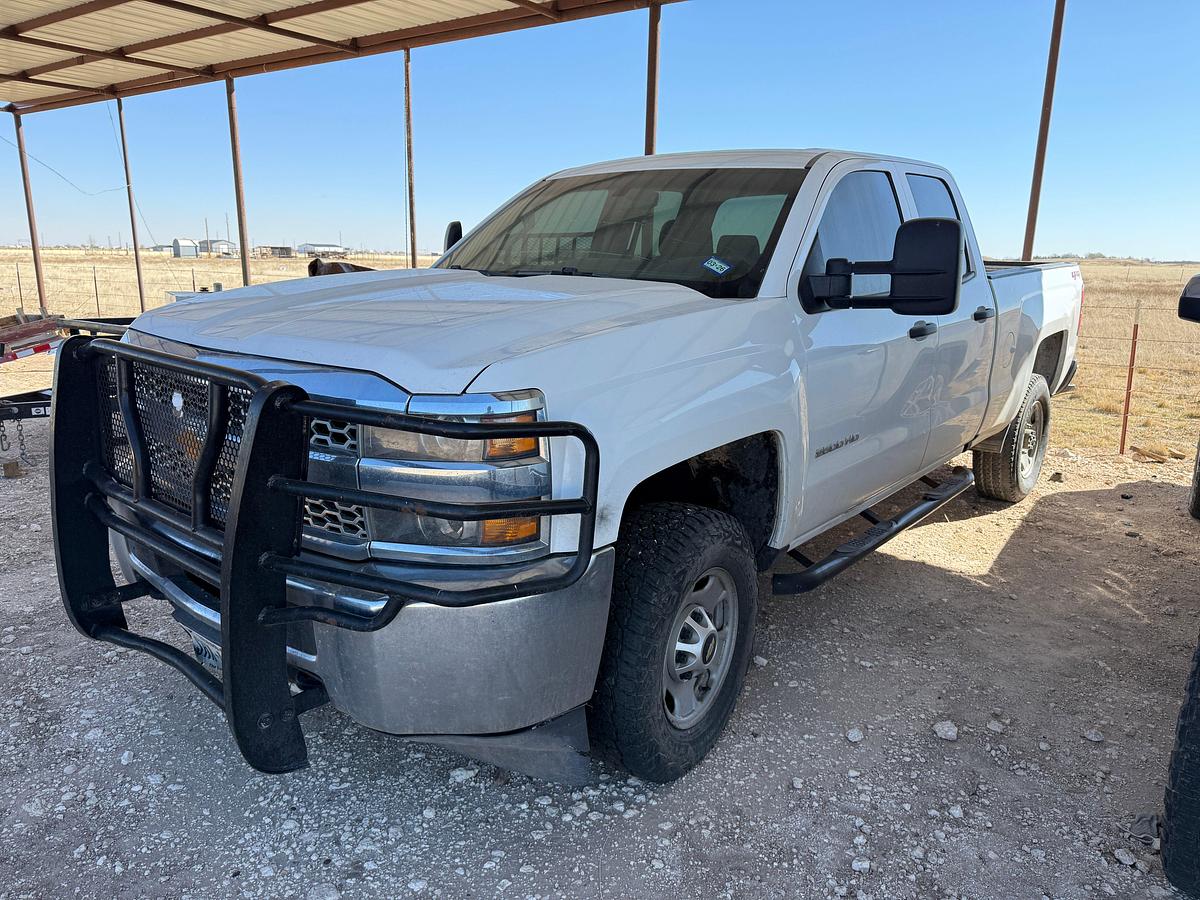 Used 2019 CHEVROLET SILVERADO 2500HD 4WD CREW CAB PICKUP TRUCK