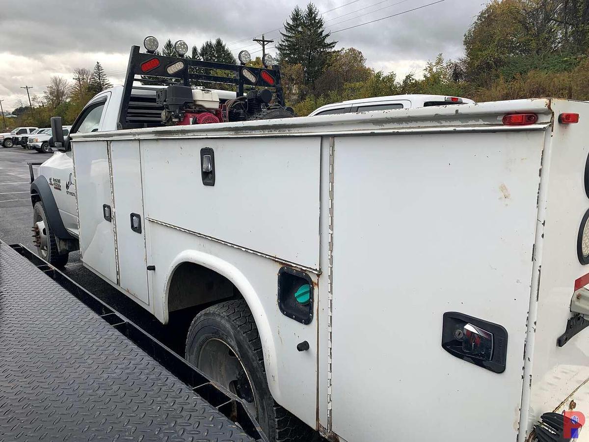 Used 2014 RAM 4500 4X4 SINGLE CAB SERVICE TRUCK (RUNS-INOP)