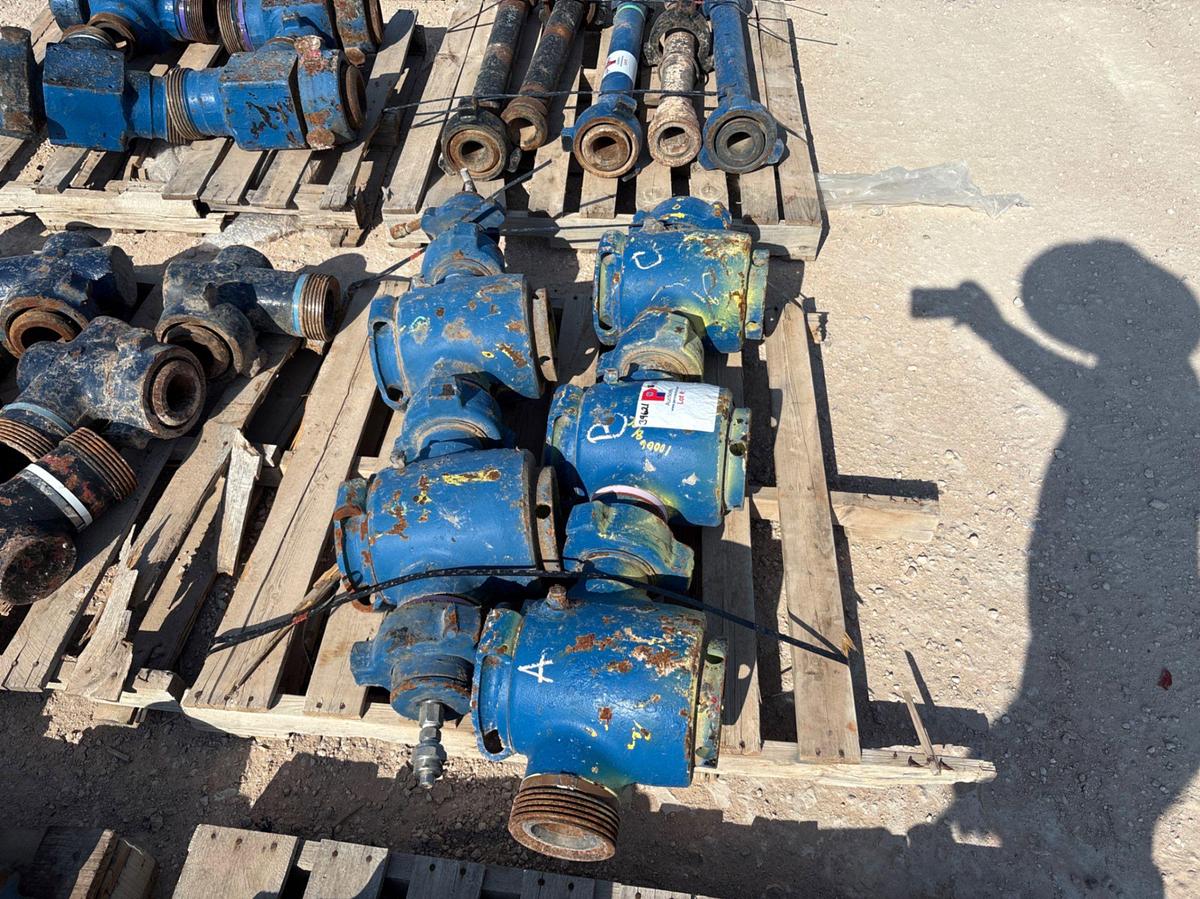 Used (5x$) 3” 1502 plug valves