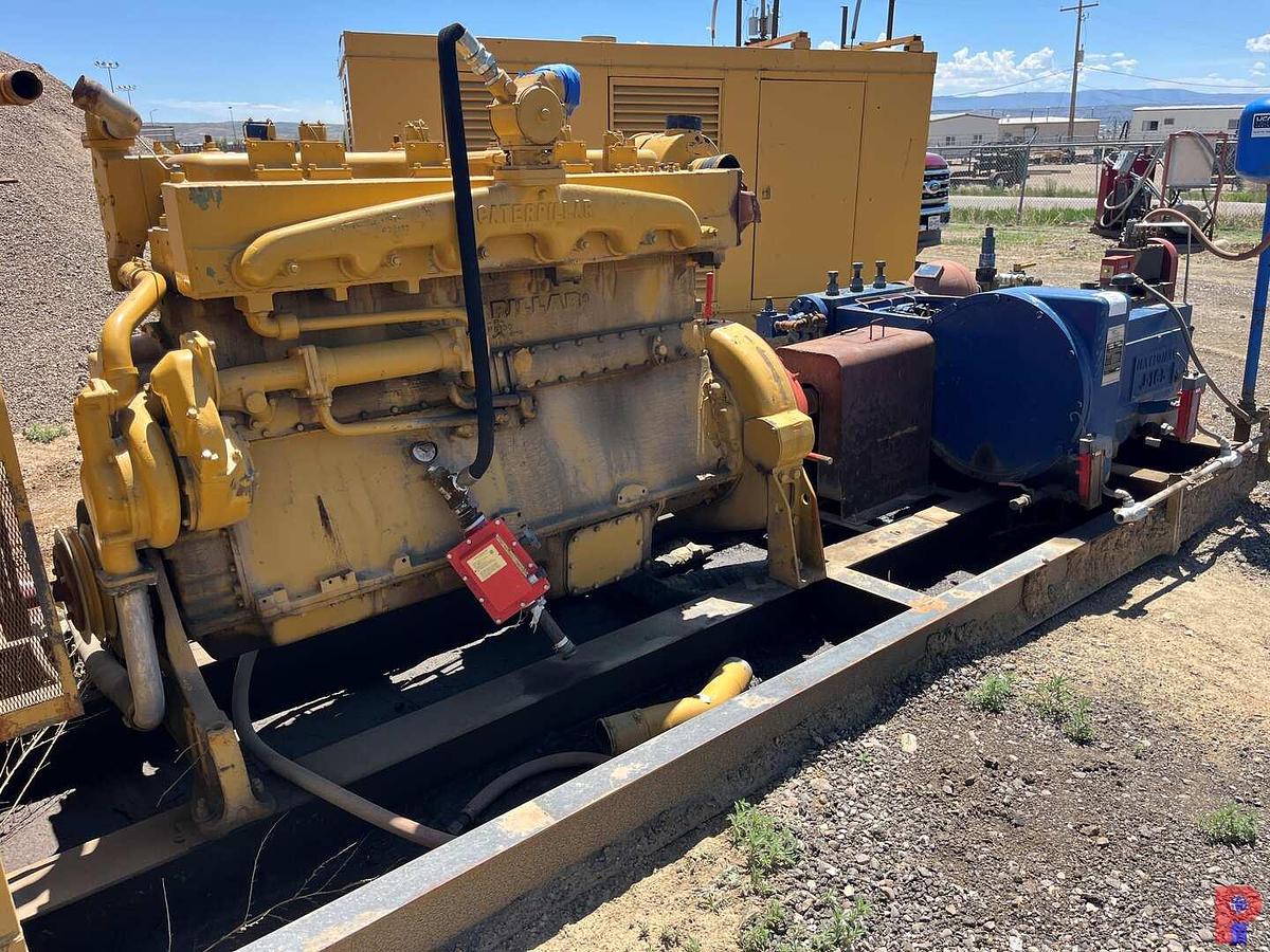 Used NATIONAL J-100 TRIPLEX PUMP