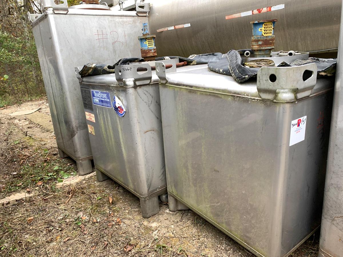 Used (4) METALCRAFT STAINLESS CONTAINERS