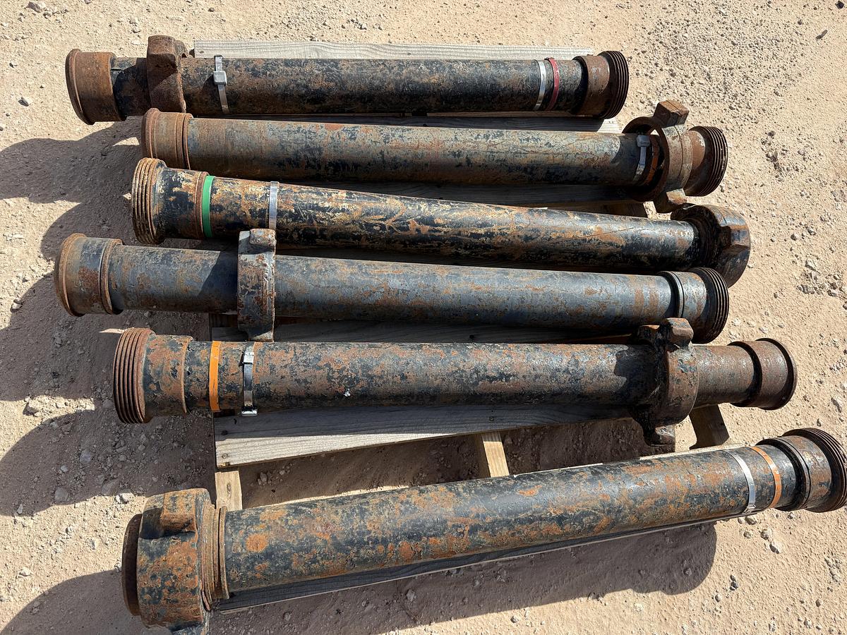 Used (39 X $) 7-PALLETS 4” X 4’L FIG 1002 10K WP FLOW IRON