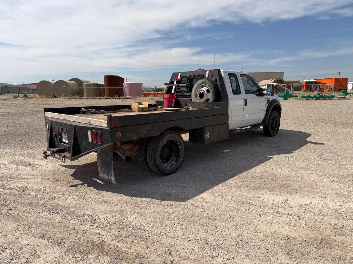 Used 2009 Ford F-450 Super Duty Ext. Cab Flatbed Dually Pickup