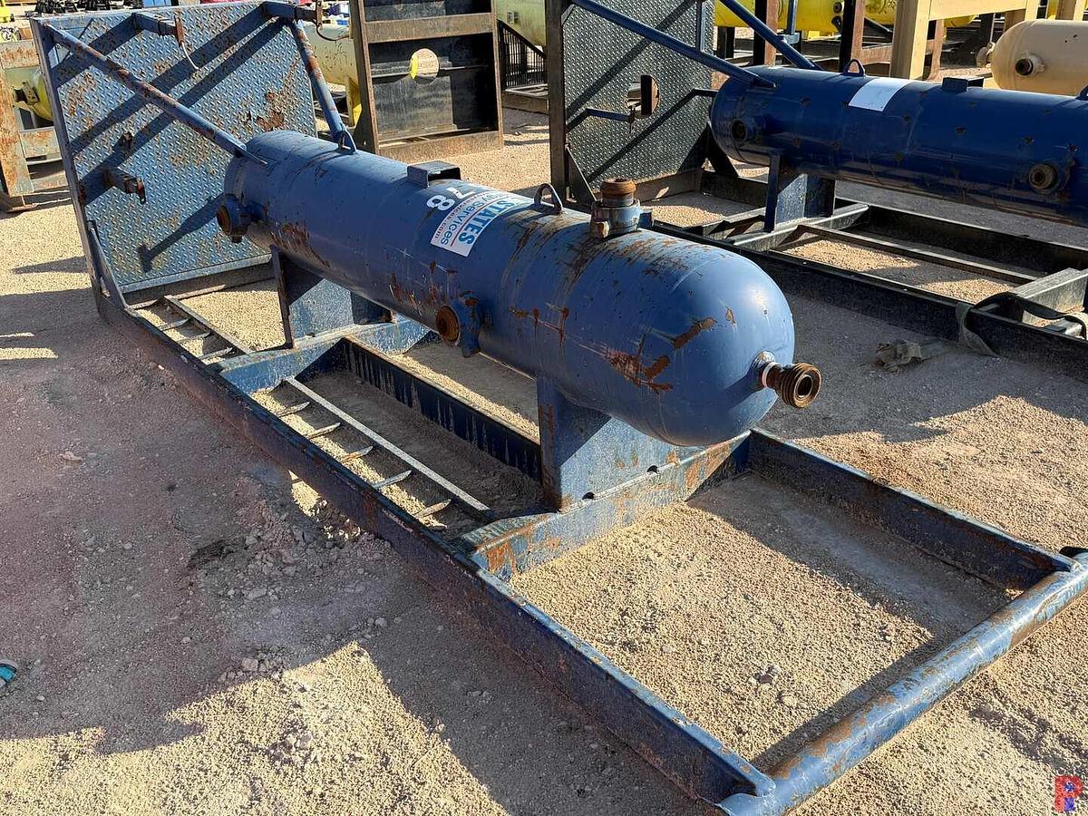Used NTPV 20" X 8' 5,500 PSI VERTICAL SAND SEPARATOR