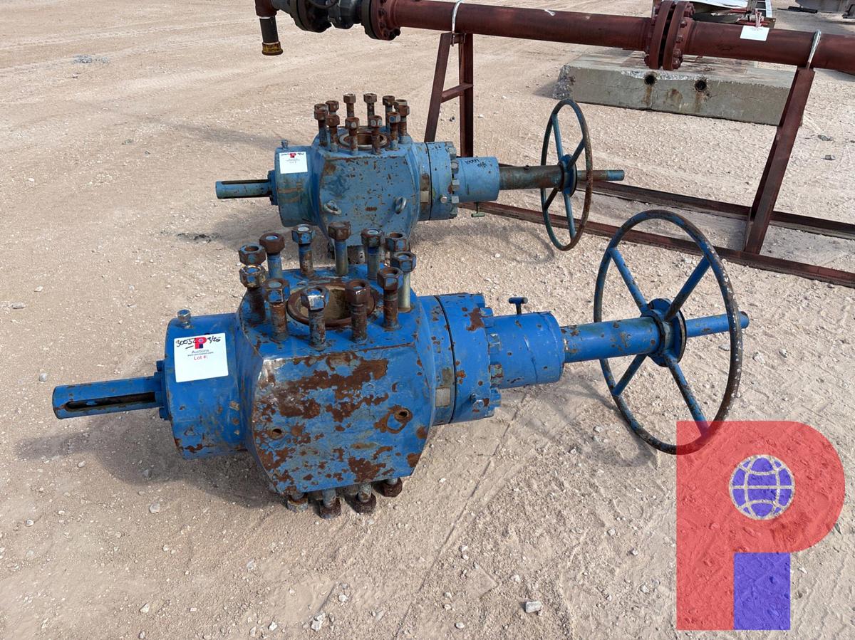 Used (2X$) (2) 7-1/16” 10K MANUAL FRAC VALVES