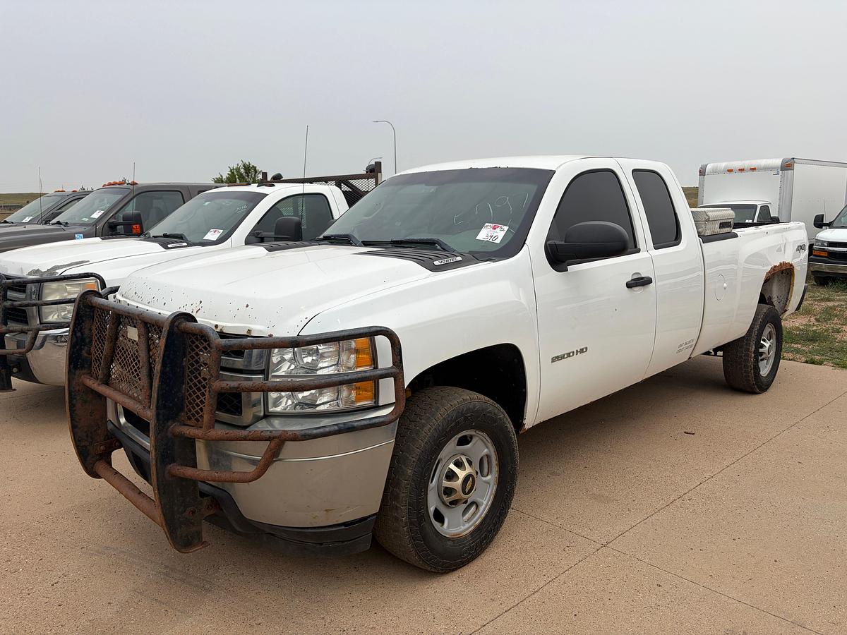 Used 2013 CHEVROLET SILVERADO 2500HD 4X4 EXT CAB PICKUP TRUCK