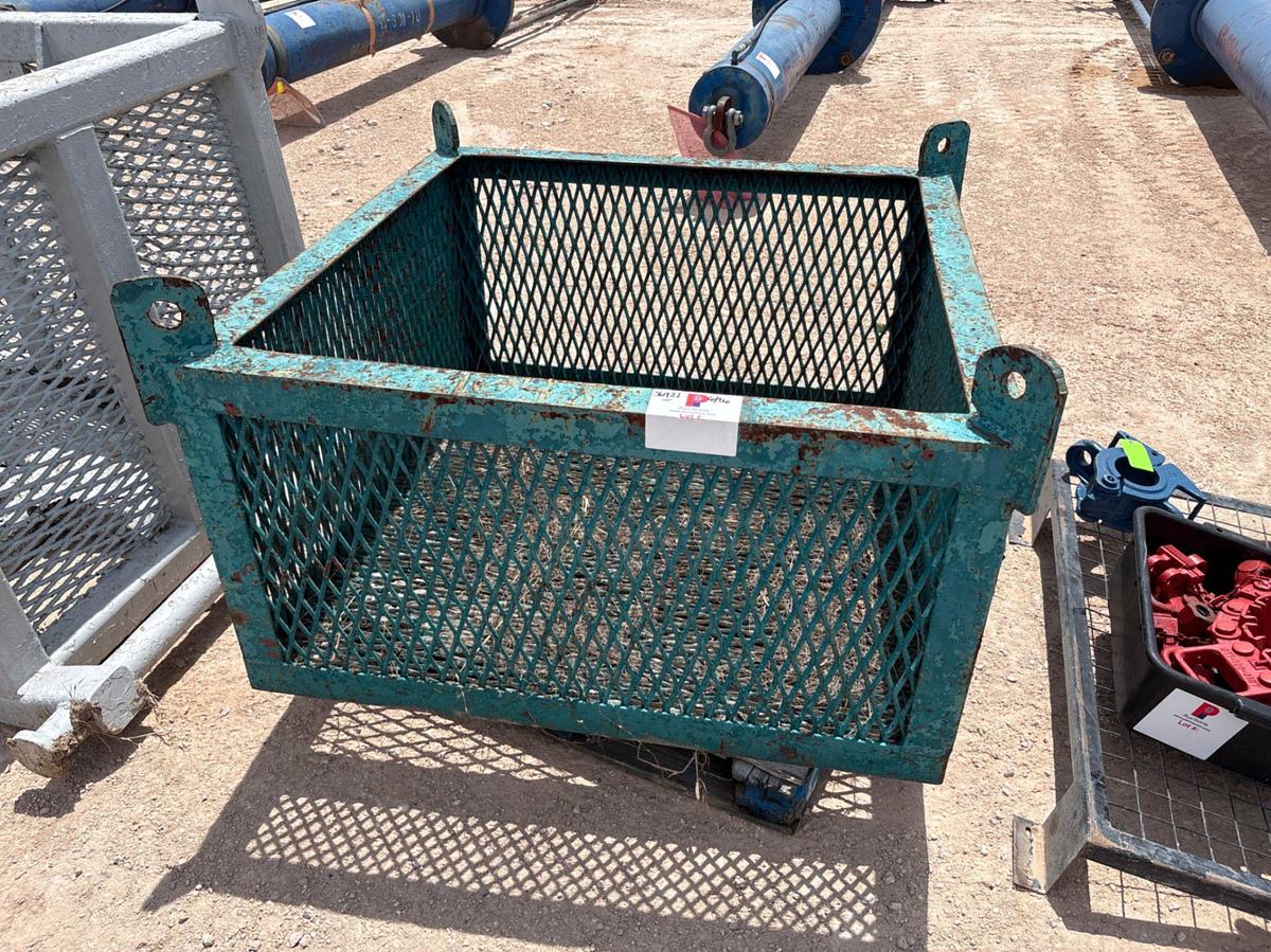 Used 4’ x 4’ x 2’ tool basket