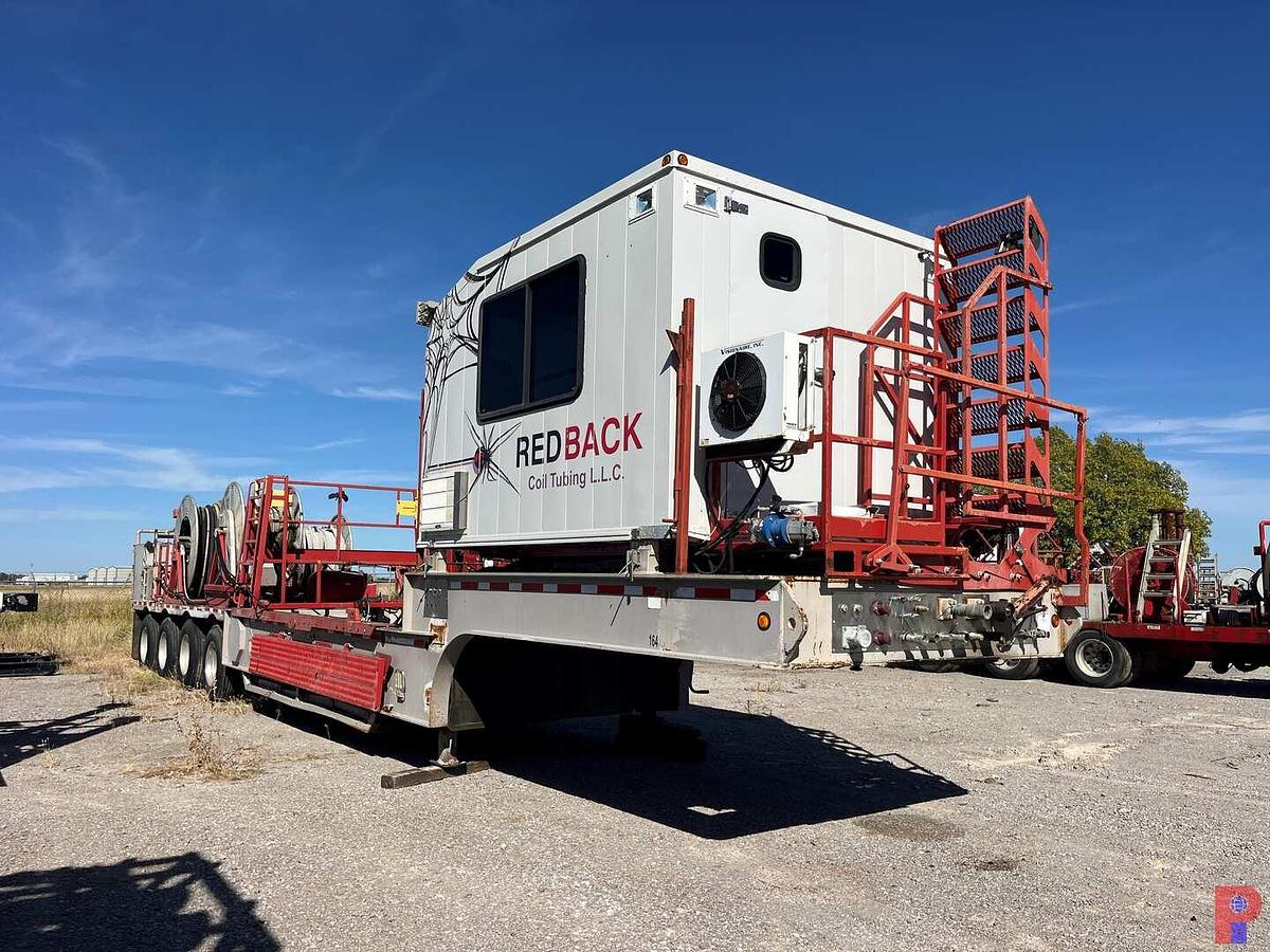 Used 2012 SERVA GROUP 54’ X 102” 4-AXLE COIL TUBING TRAILER
