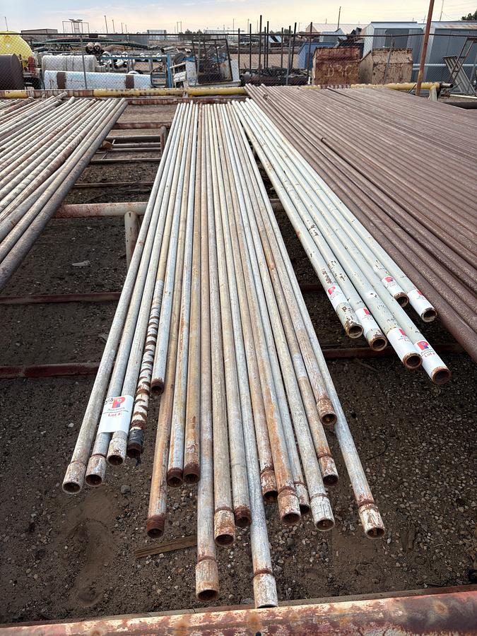 Used (19 jts) of 1-1/4” OD air line