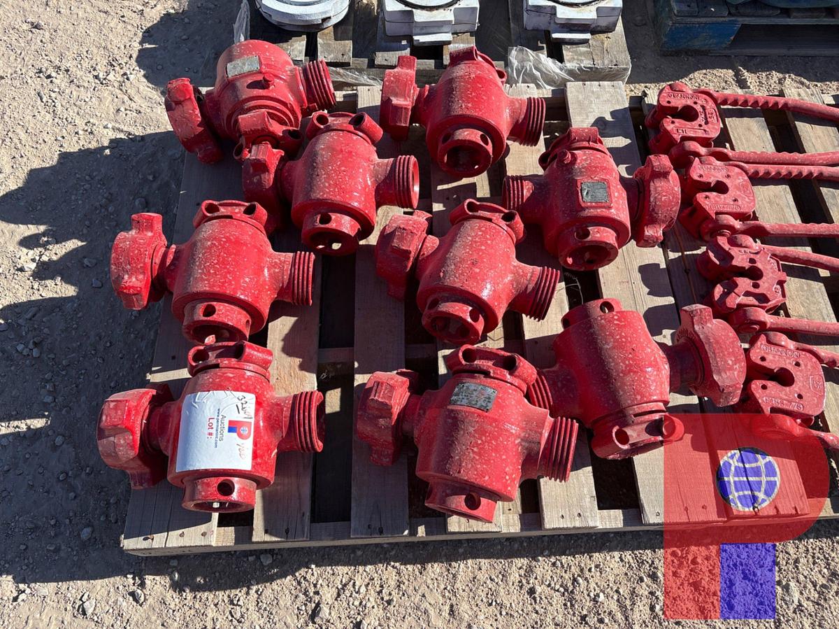 Used (9x$) 2” 1502 plug valves