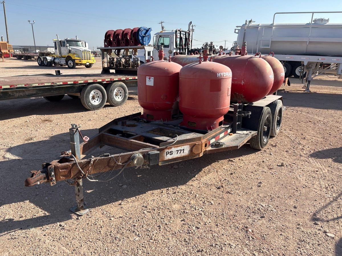 Used 2017 SAGE OIL VAC T/A BUMPER PULL LUBE TRAILER