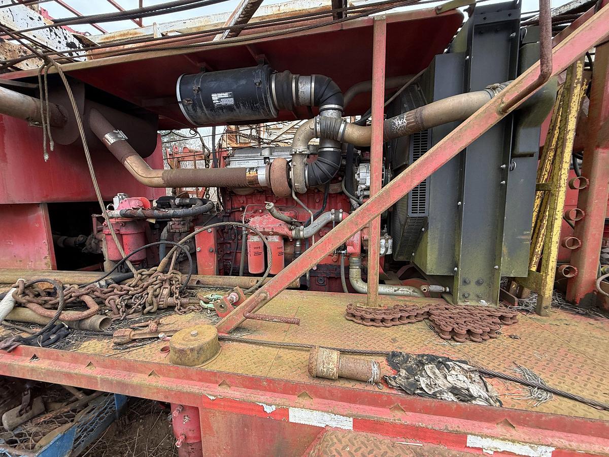 Used 1979 COOPER LTO 350 DD 97’-200K LBS 5-AXLE WELL SERVICE WORKOVER RIG