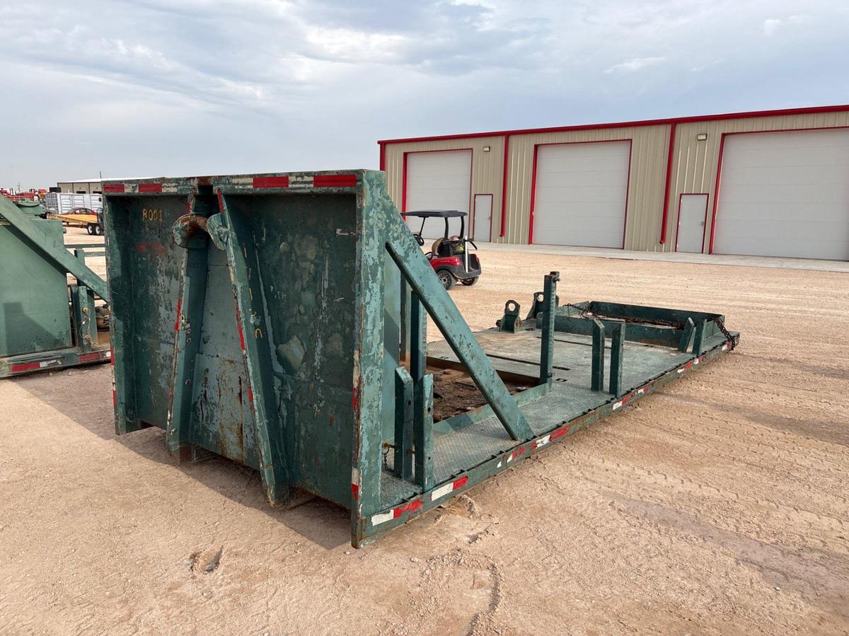 Used 22’ x 102” ROLL-OFF CASING HPU FLATBED SKID