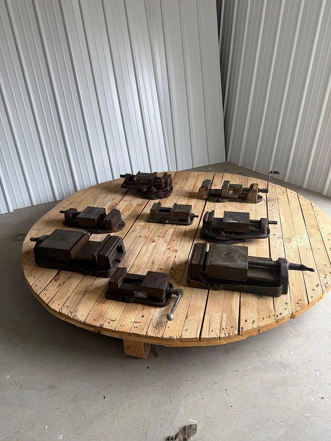 Used Pallet of Misc. Precision Machine Vises. (Kurt ANG/LOCK, Wilton, & Related)