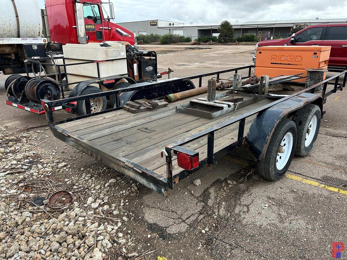 Used 2012 DOOLITTLE TRAILERS 16’ T/A BUMPER PULL TRAILER