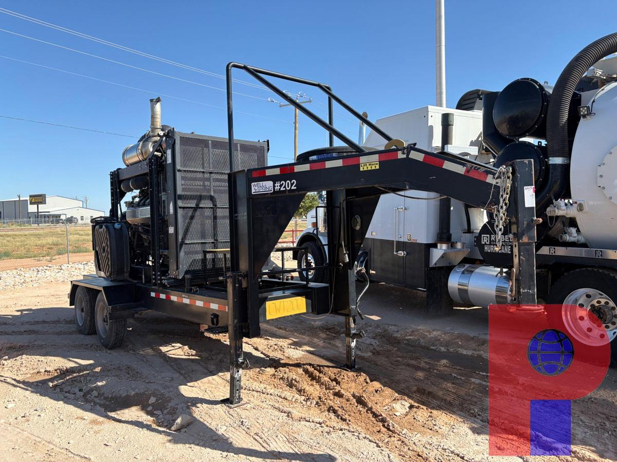 Used 2022 COASTAL  T/A GOOSENECK 640 HP WATER TRANSFER PUMP TRAILER