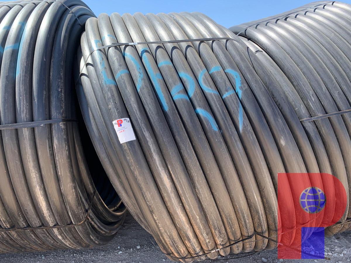 Used 1,000 FOOT ROLL OF 3” IPS DR9 POLY PIPE