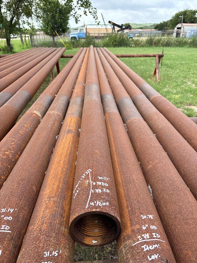 Used 5-7/8”OD x 2-3/8”ID x 30.77’L 4-1/2XH SLICK DRILL COLLAR
